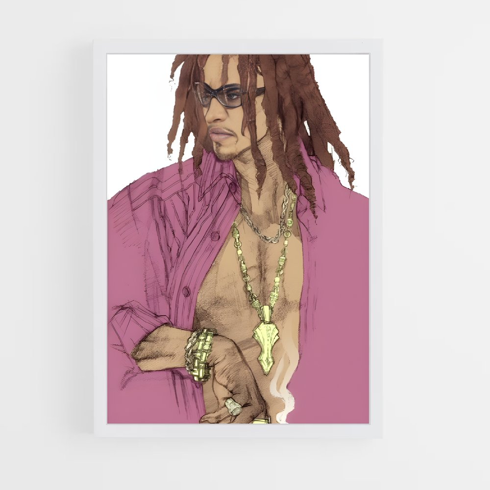 Poster Dreads of Fury – affiche Capoeira (vue 3)